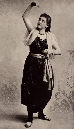 1893 Exposition Hungarian Dancer